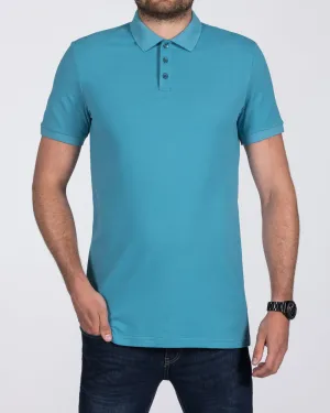 2t Jack Slim Fit Tall Polo Shirt (blue)