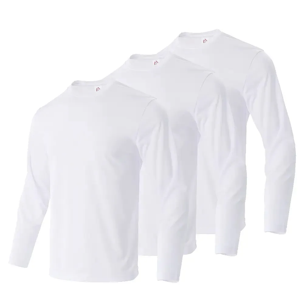 3pcs Men's Long Sleeve Sports Tees