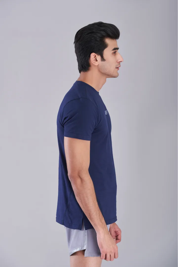 Action Mesh Pro T-Shirt - Navy Blue