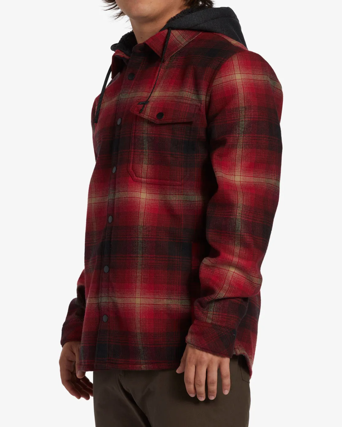 A/Div Furnace Bonded Flannel Shirt - Coral