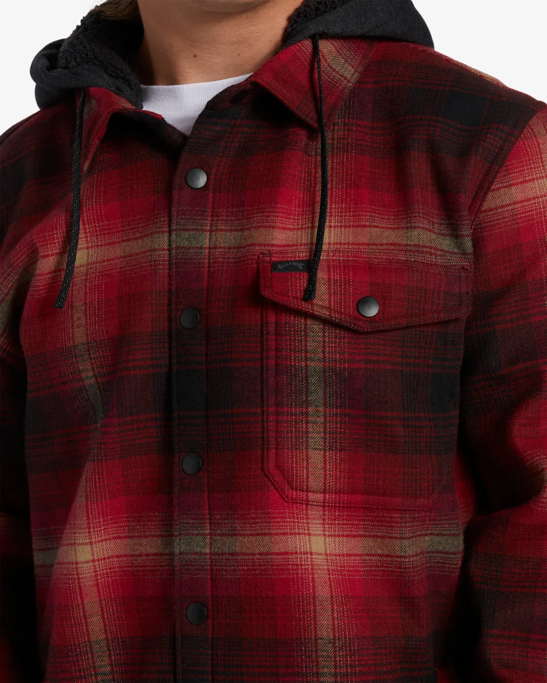 A/Div Furnace Bonded Flannel Shirt - Coral