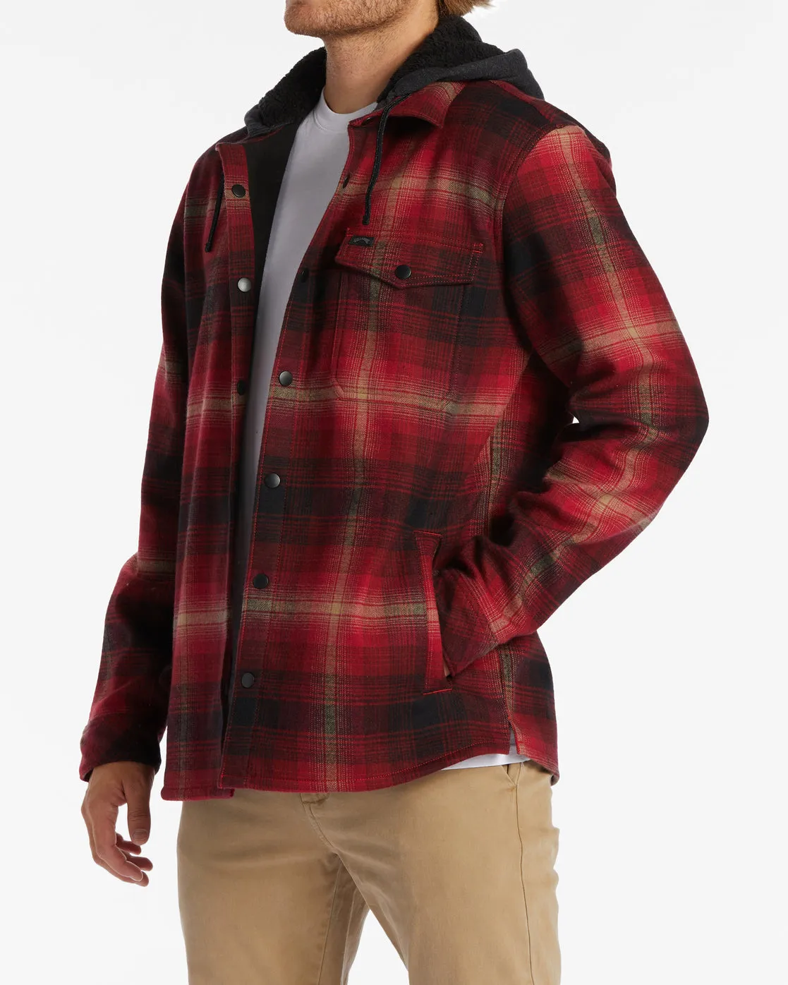 A/Div Furnace Bonded Flannel Shirt - Coral