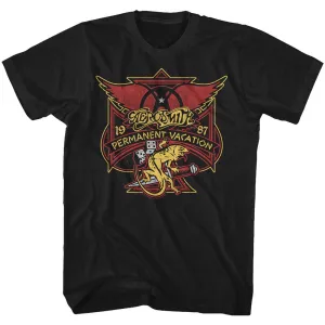 Aerosmith - Perm Vacay Lizard T-Shirt