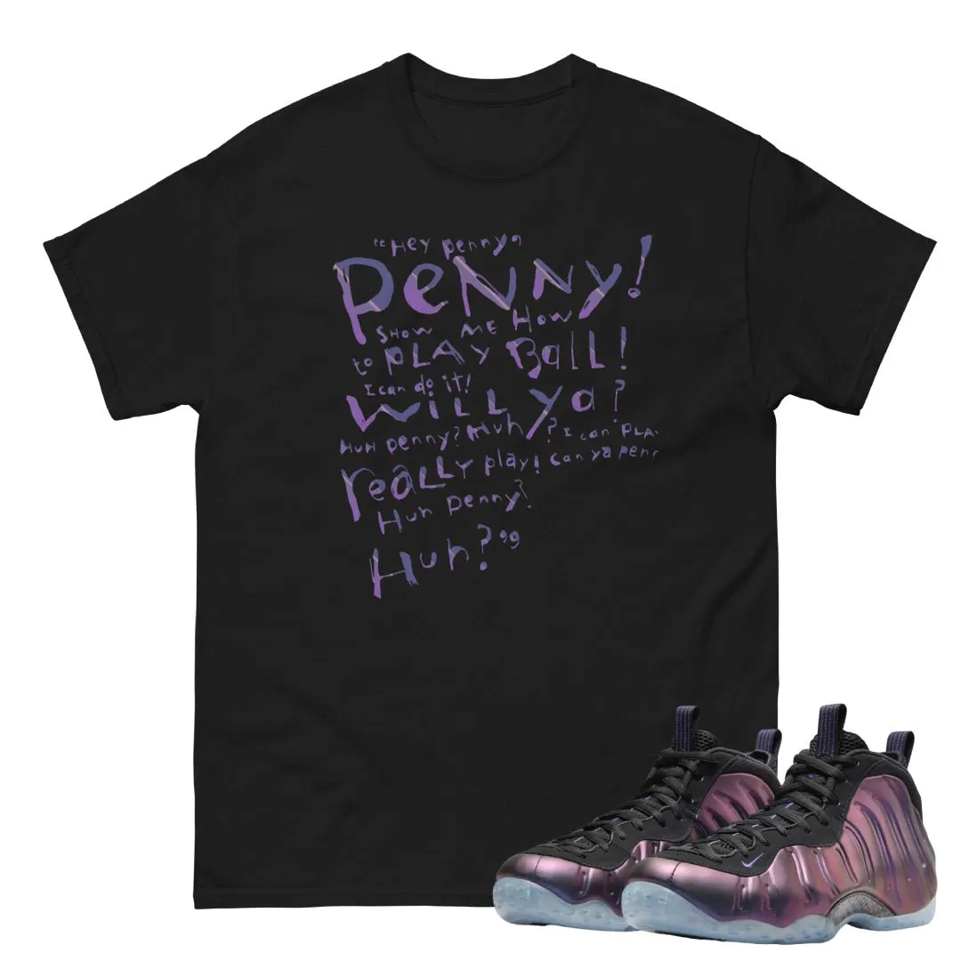 Air Foamposite One Eggplant Penny Shirt