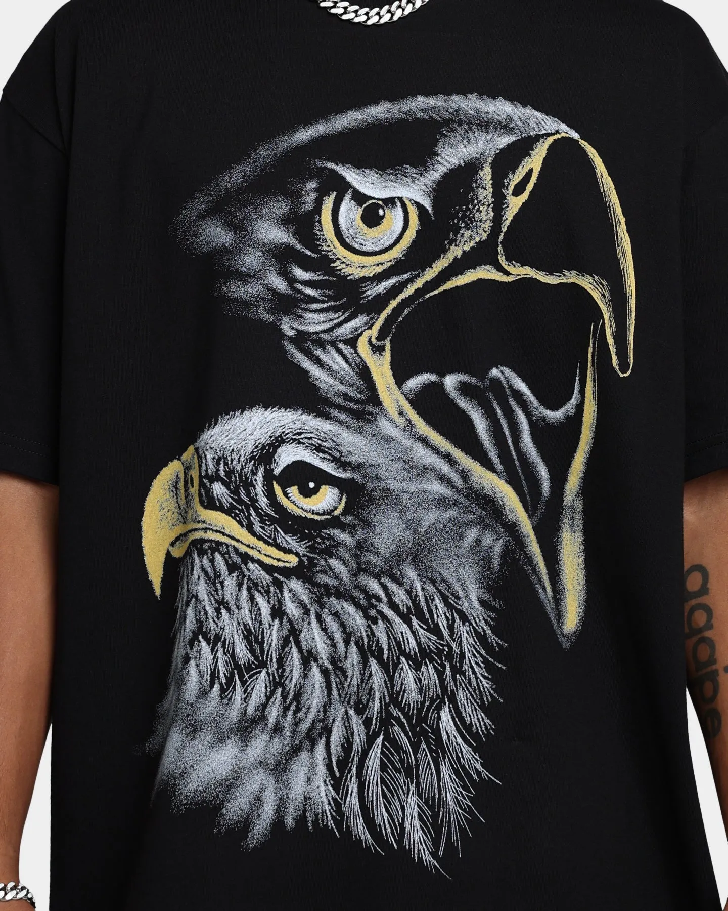 American Thrift Sky Belongs to the Eagle T-Shirt Black