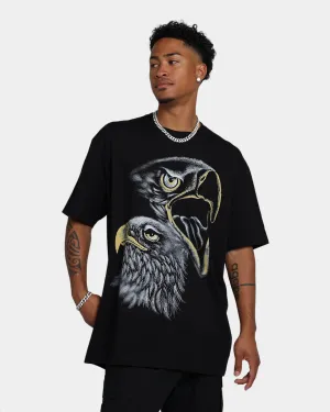 American Thrift Sky Belongs to the Eagle T-Shirt Black