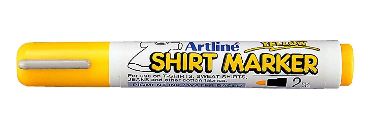 Artline T-Shirt Marker Yellow