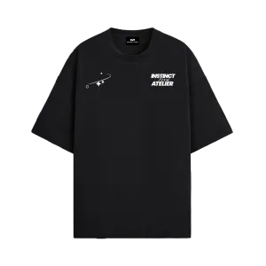 Atelier Oversized T-shirt- Black