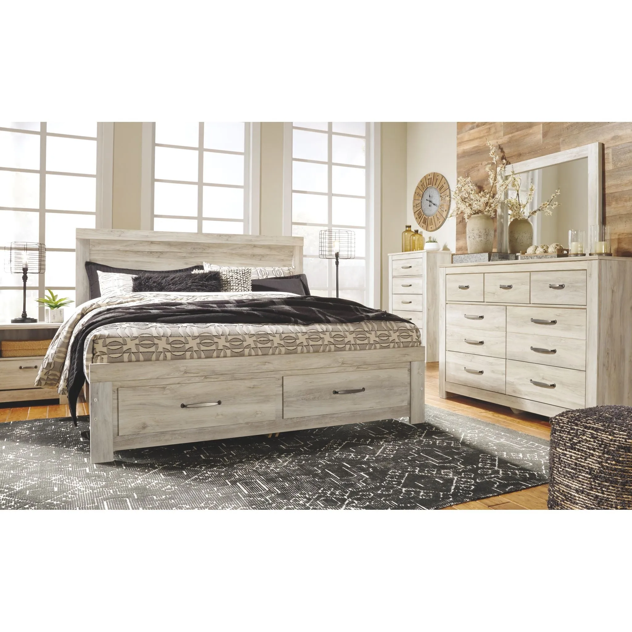 Bellaby Storage Bed - Whitewash