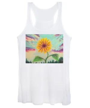 Berry Sunflower - Women's Tank Top