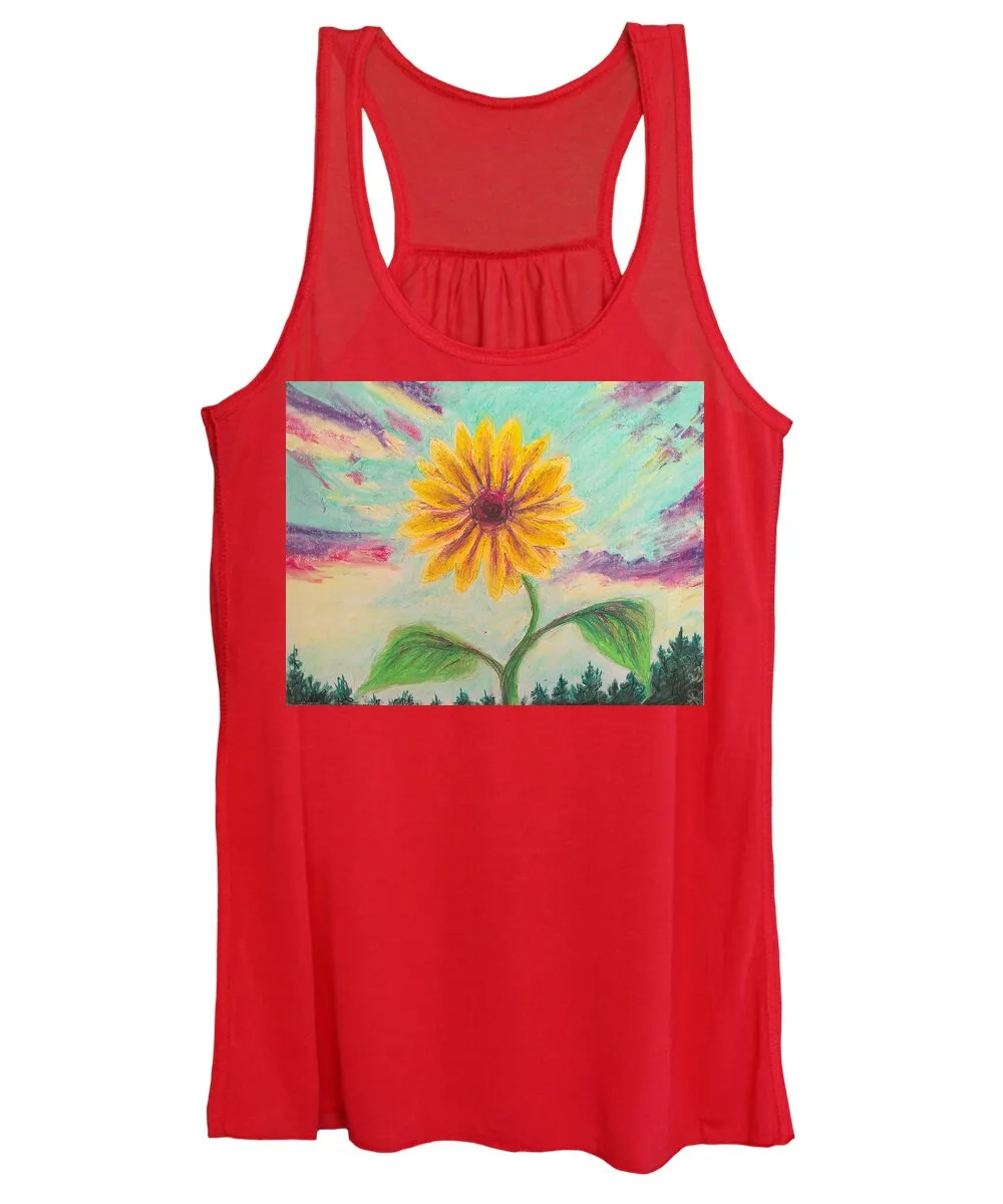 Berry Sunflower - Women's Tank Top