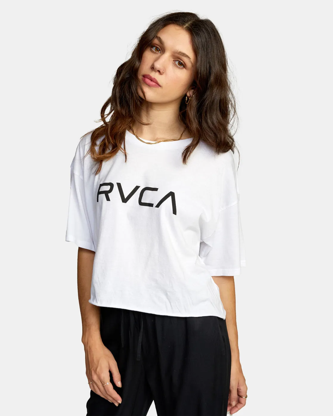 Big RVCA Tee - White