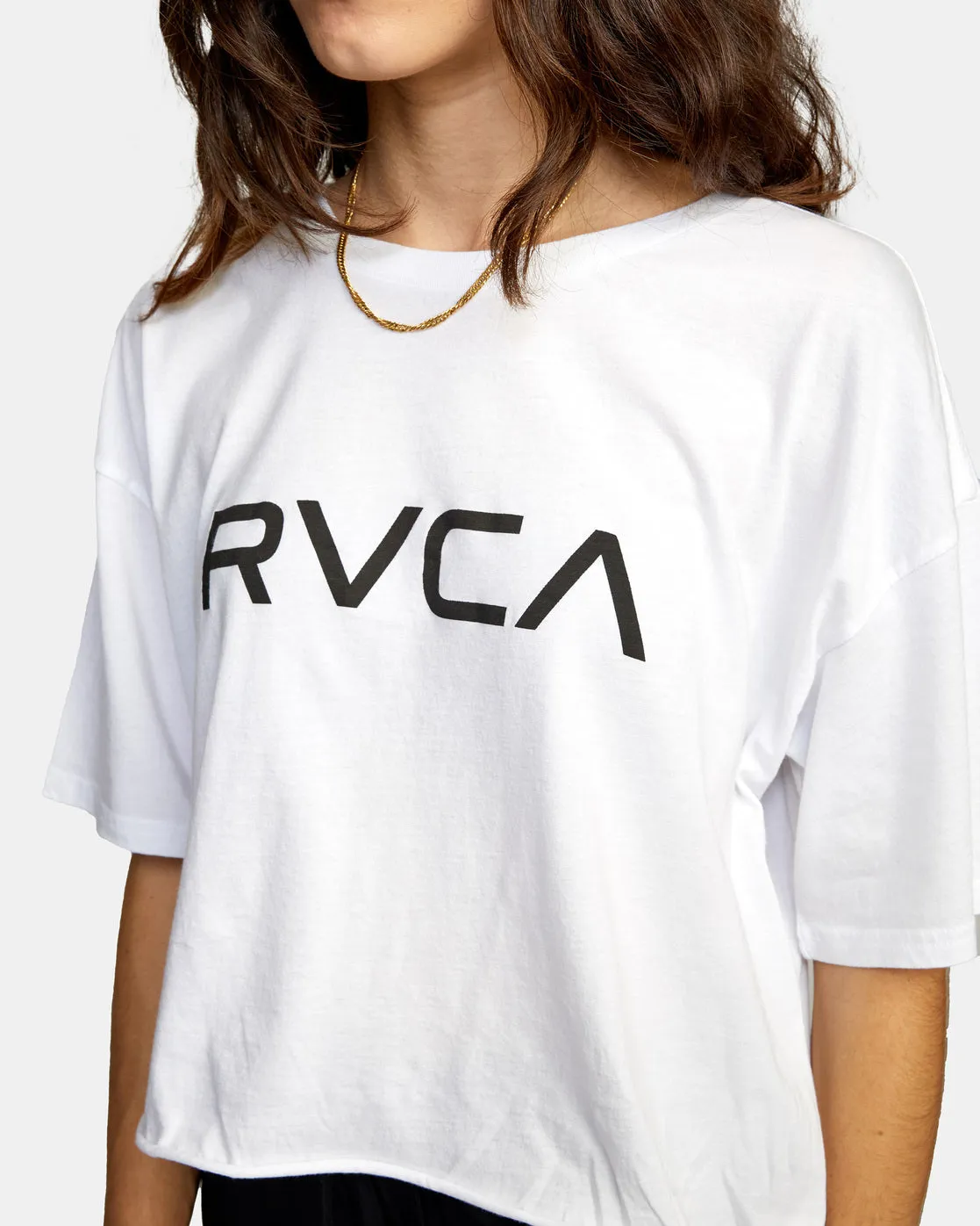 Big RVCA Tee - White