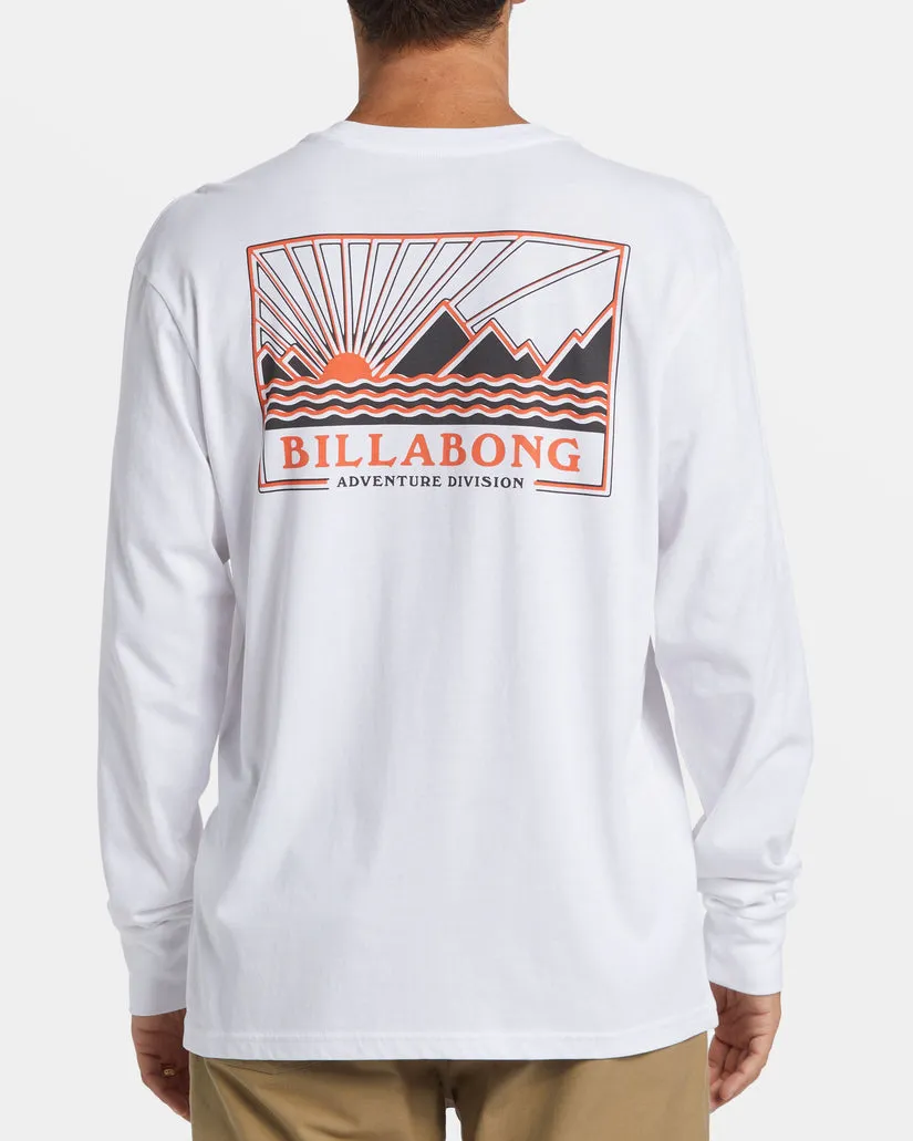 Billabong Range L/S Tee-White