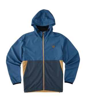 Billabong Transport Windbreaker Jacket-Deep Blue