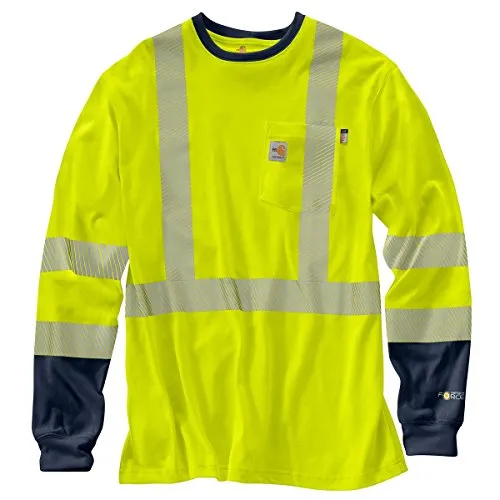 Carhartt 102905 Men's Flame Resistant High Visibility T-shirt Class 3 (Big & Tall)