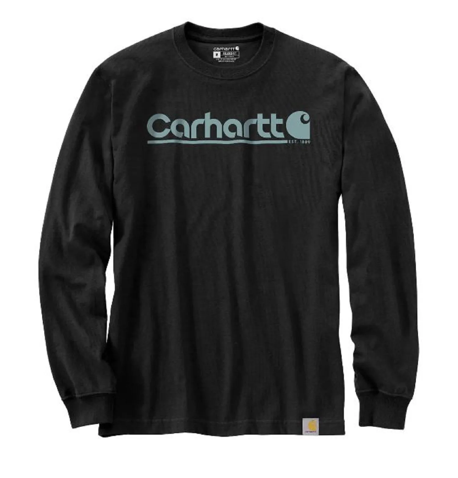 Carhartt Men's Relaxed Fit Heavyweight Graphic Long Sleeve T-Shirt