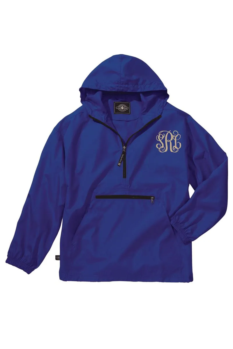 Charles River Youth Lightweight Rain Pullover, Royal *Customizable! (Wholesale Pricing N/A)