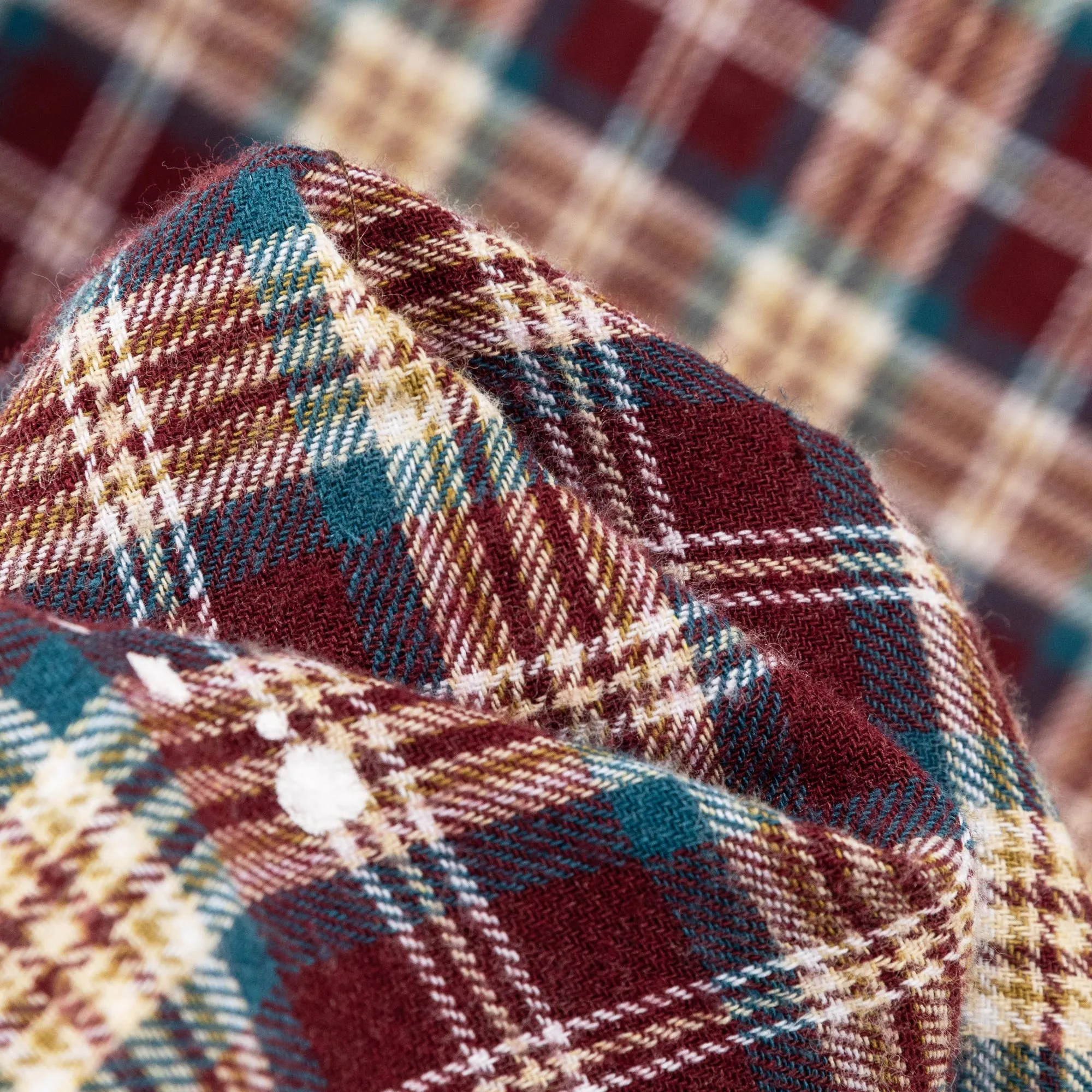 Check Loose-Fit Flannel Shirt