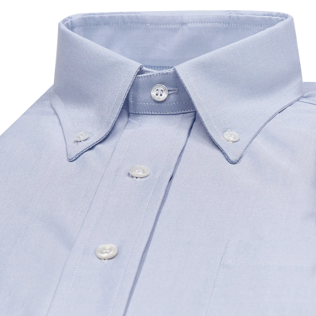 Classic Fit Button Down Oxford Shirt in Sky Blue