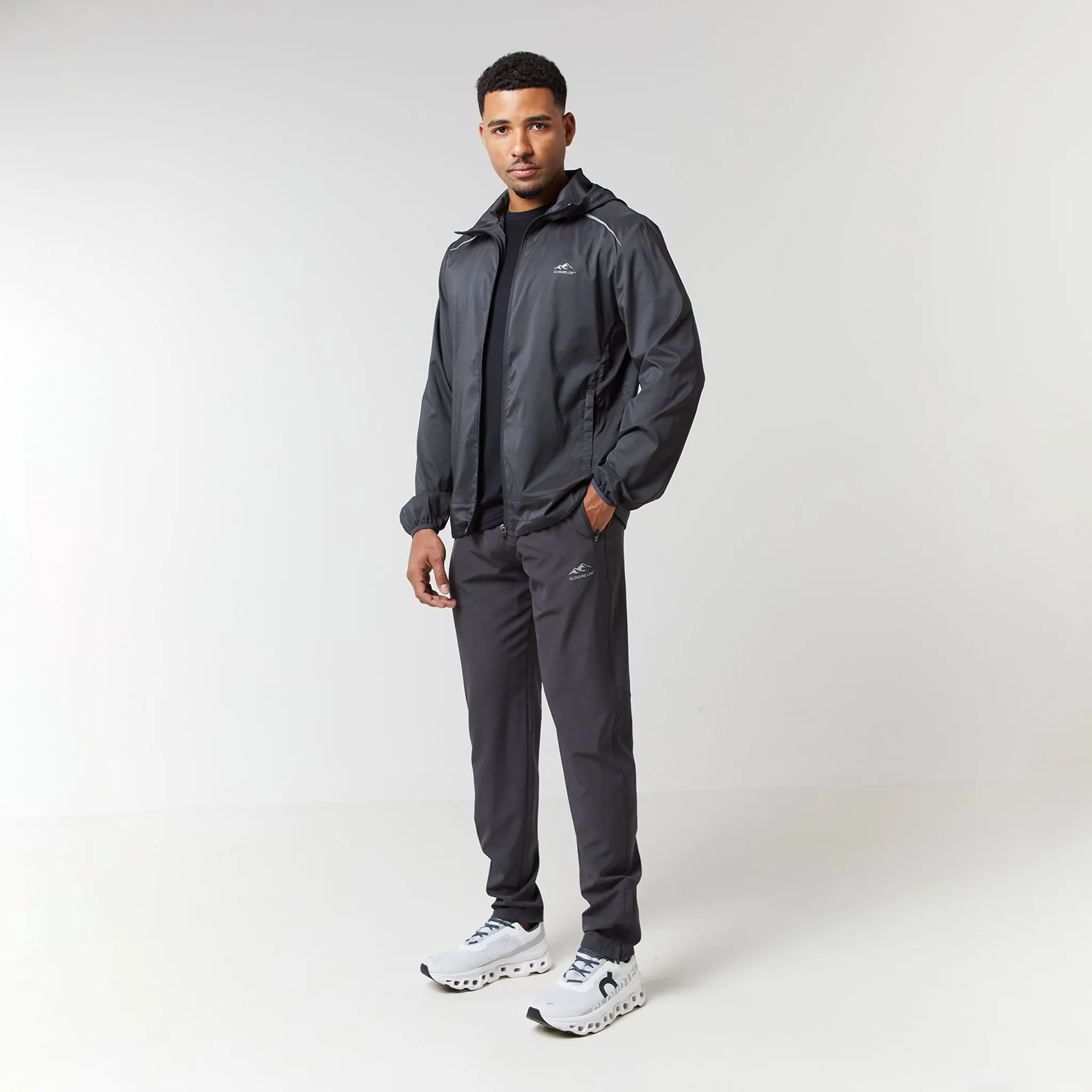 Core Windbreaker | Charcoal