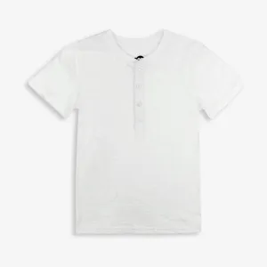 Day Party Henley | Pure White