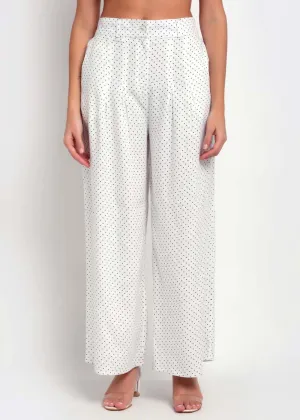 Dots Palazzo Pants