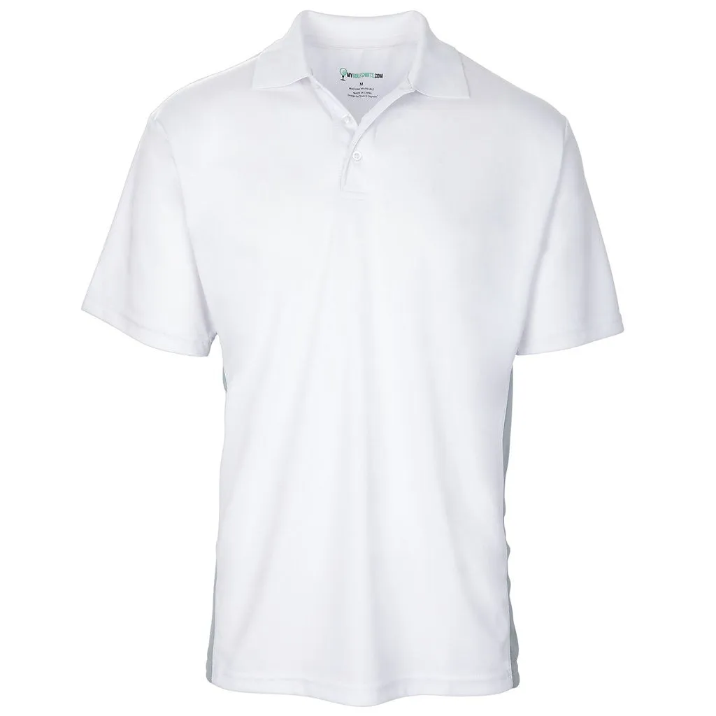 Dri-FIT Golf Shirts - Men’s Bold Torso Contrasts - Standard Fit  6522