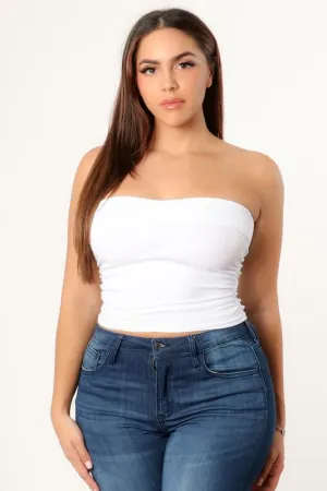 Essential Tube Top White