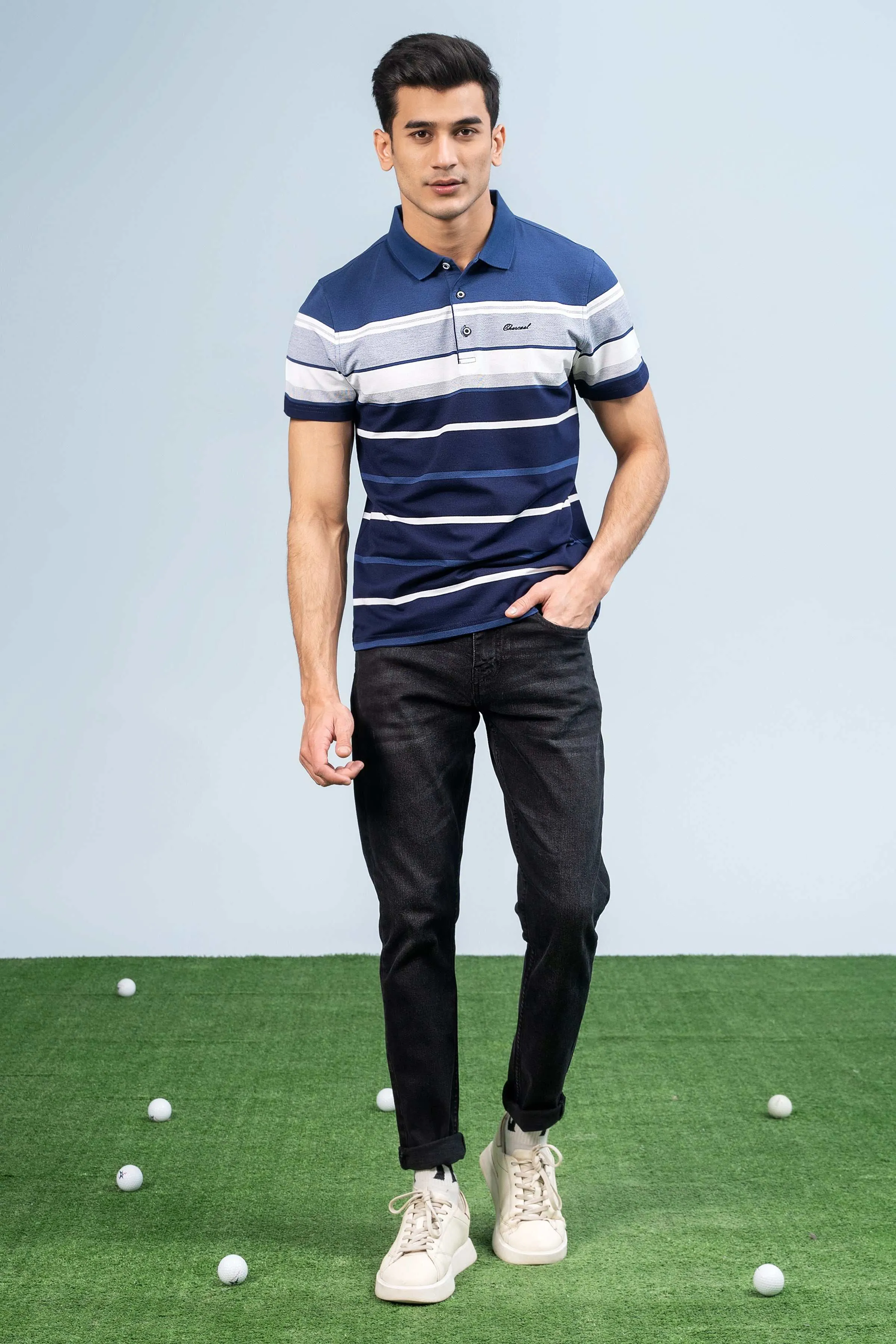 EXECUTIVE ICONIC POLO NAVY