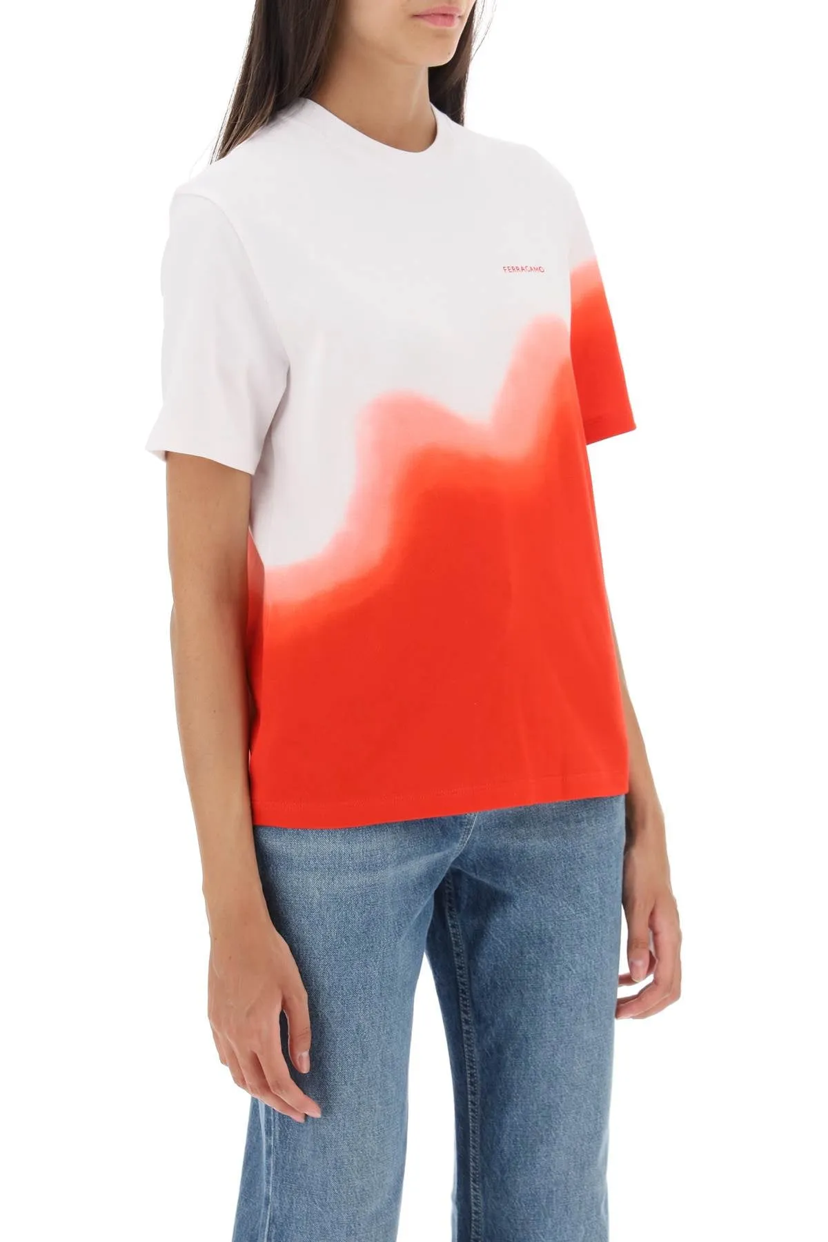 Ferragamo Tie-Dye T-Shirt