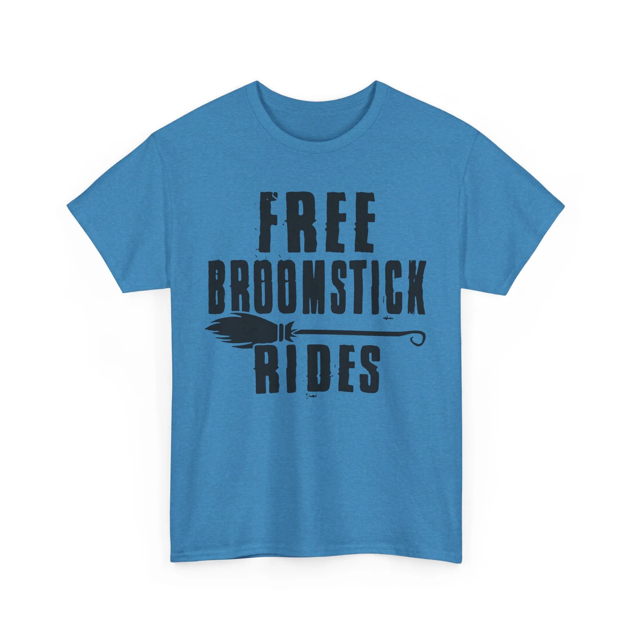 Free Broomstick Rides Tshirt, Unique Halloween Tee: Sarcastic 'Free Broomstick Rides' Shirt for Lovers of Sarcasm