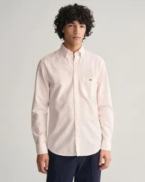 GANT - 3XL -  Reg Oxford Banker Stripe, Light Pink