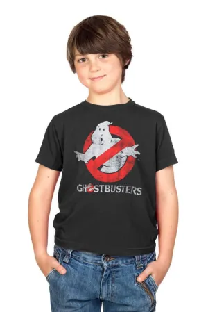 Ghostbusters Faded Logo To Go Youth T-shirt