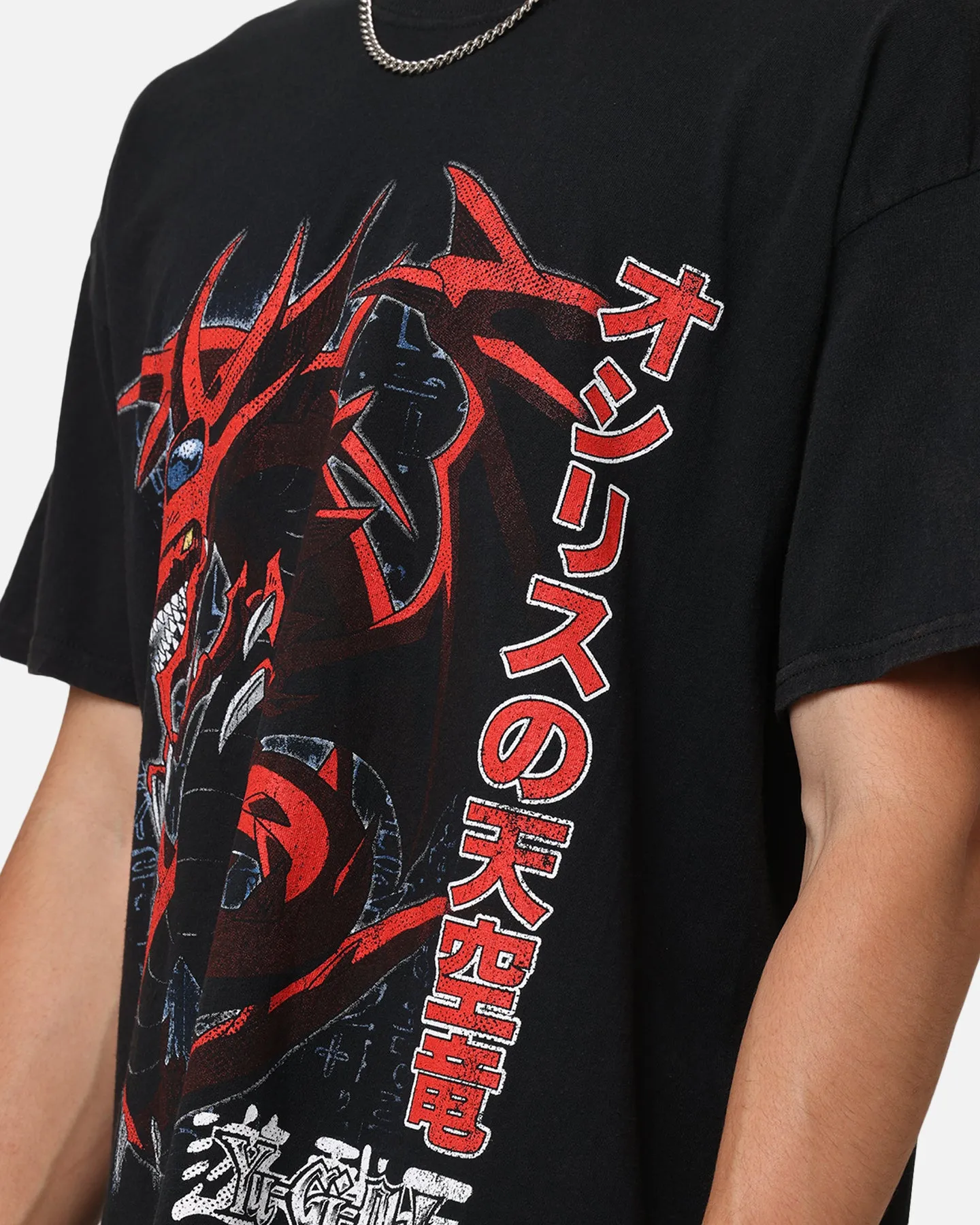 Goat Crew X Yu-Gi-Oh! Slifer Vintage T-Shirt Black Wash