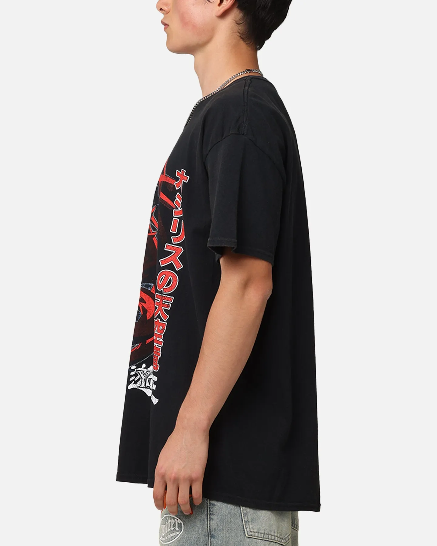 Goat Crew X Yu-Gi-Oh! Slifer Vintage T-Shirt Black Wash