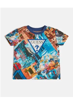 Graphic Patchwork T-Shirt (2-7)