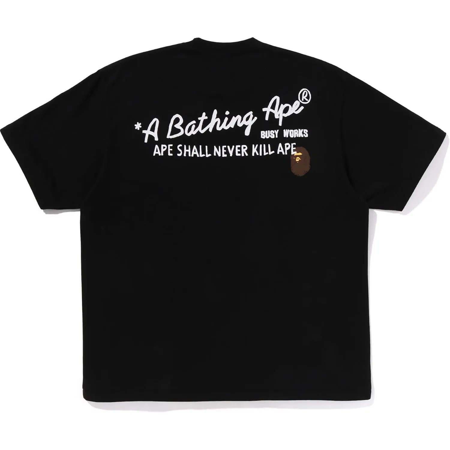 HAND DRAW BAPE RELAXED FIT TEE MENS