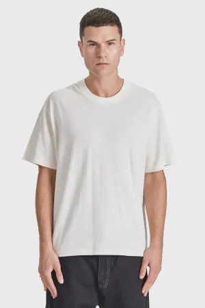 Hemp Jersey SS Tee - Rice White