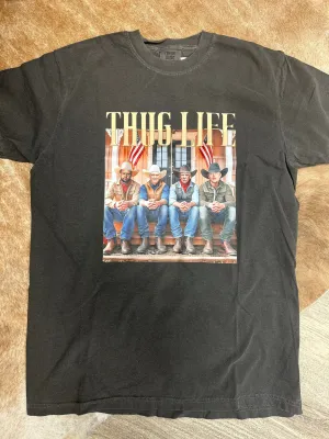 Iconic Thug Life Graphic Tee