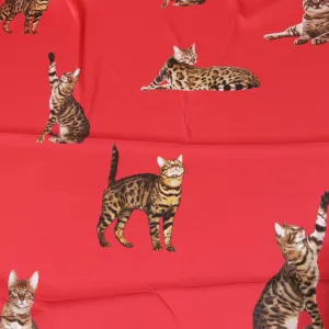 Jasper Cats Printed Silk