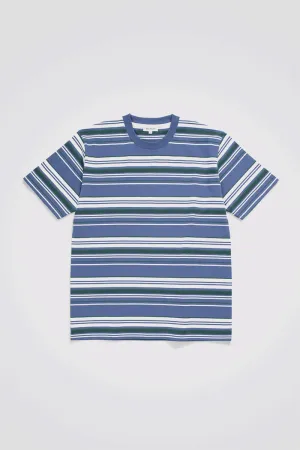 Johannes Weekend Stripe - Calcite Blue