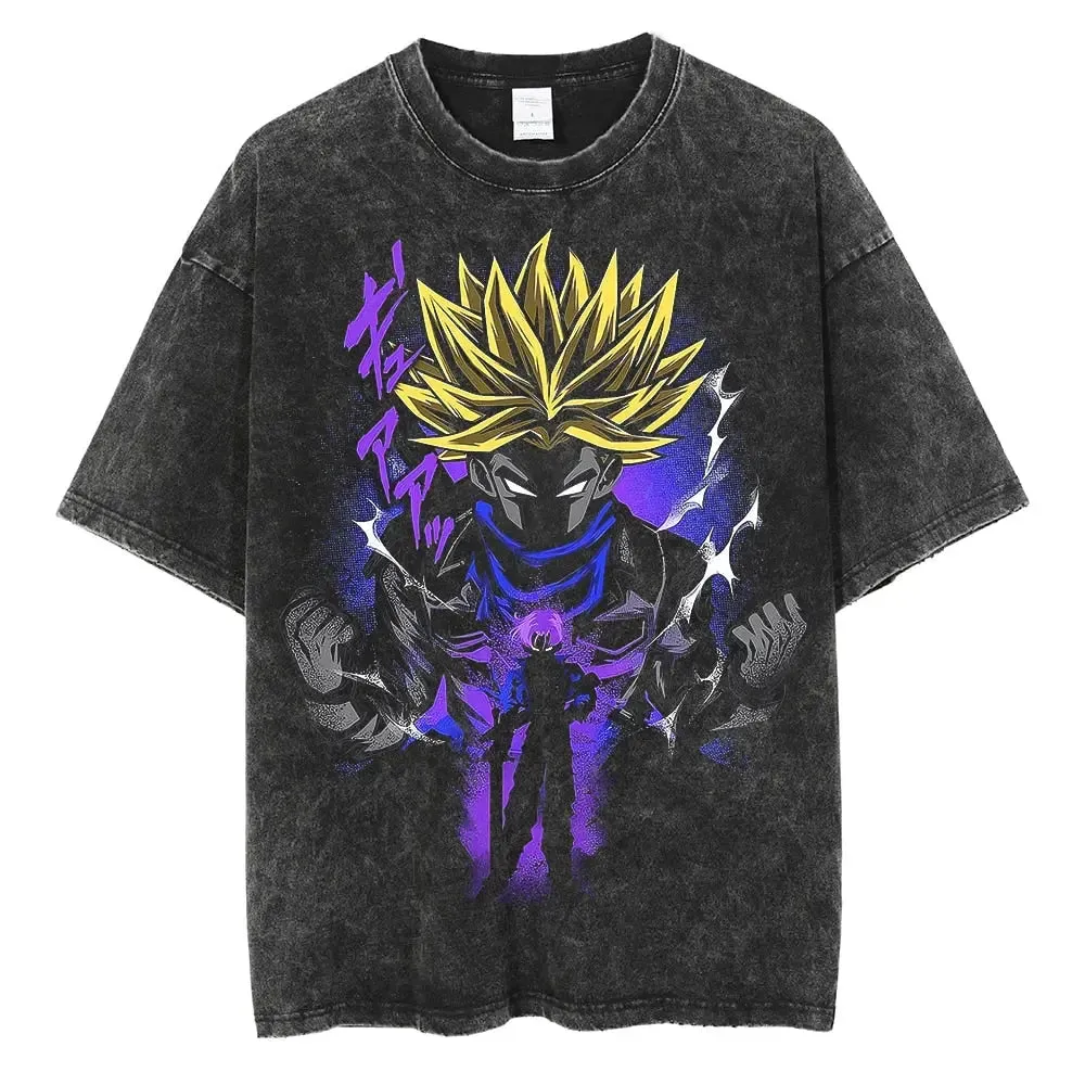 [KUJO] "Trunks V2" Vintage Oversized T Shirt