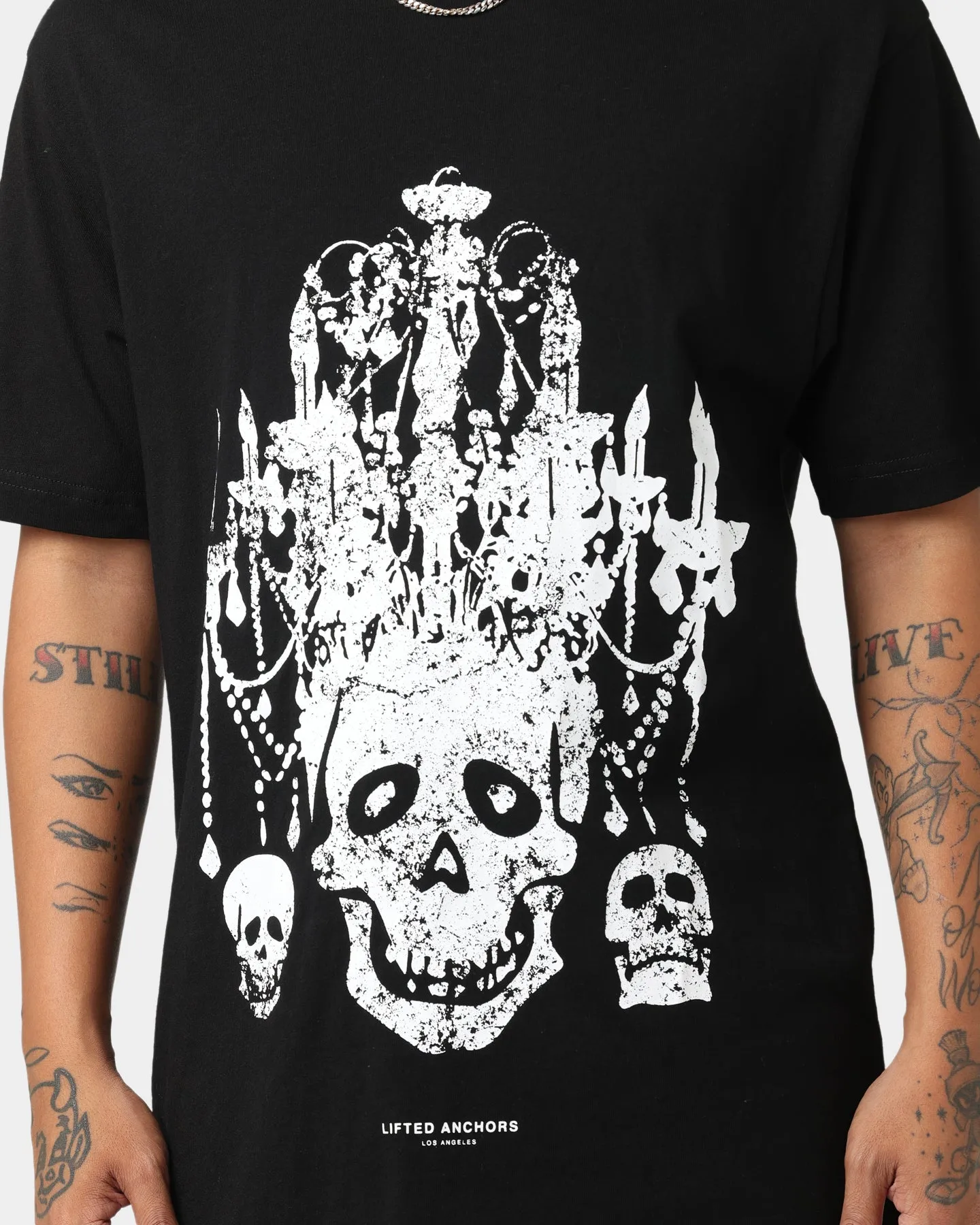 Lifted Anchors Chandelier T-Shirt Black