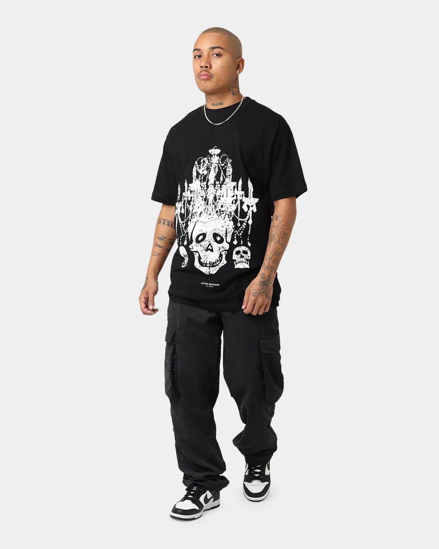 Lifted Anchors Chandelier T-Shirt Black