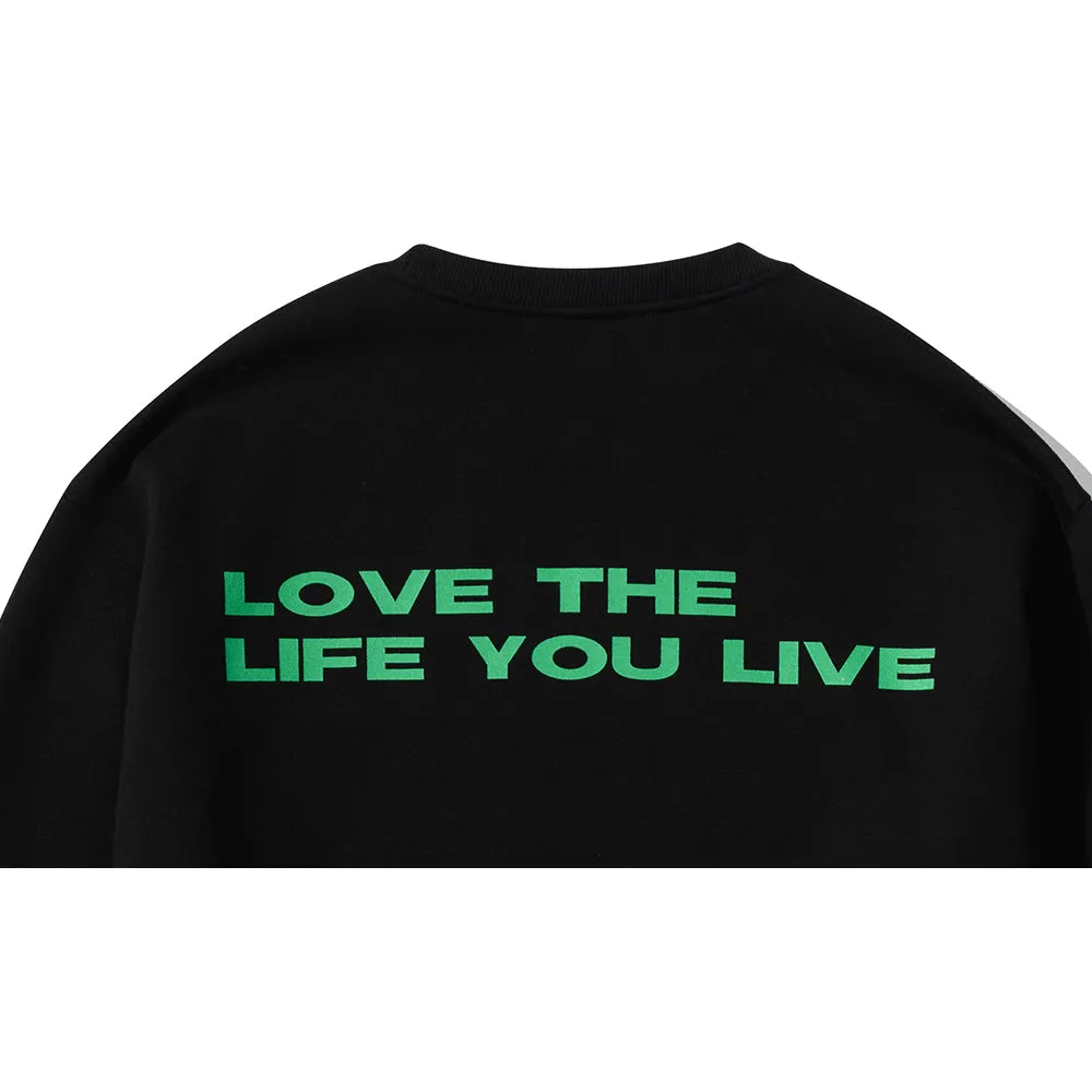 LOGO SP CREWNECK BLACK