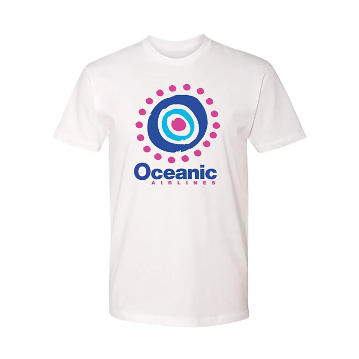 Lost Oceanic Airlines Logo Adult White T-Shirt