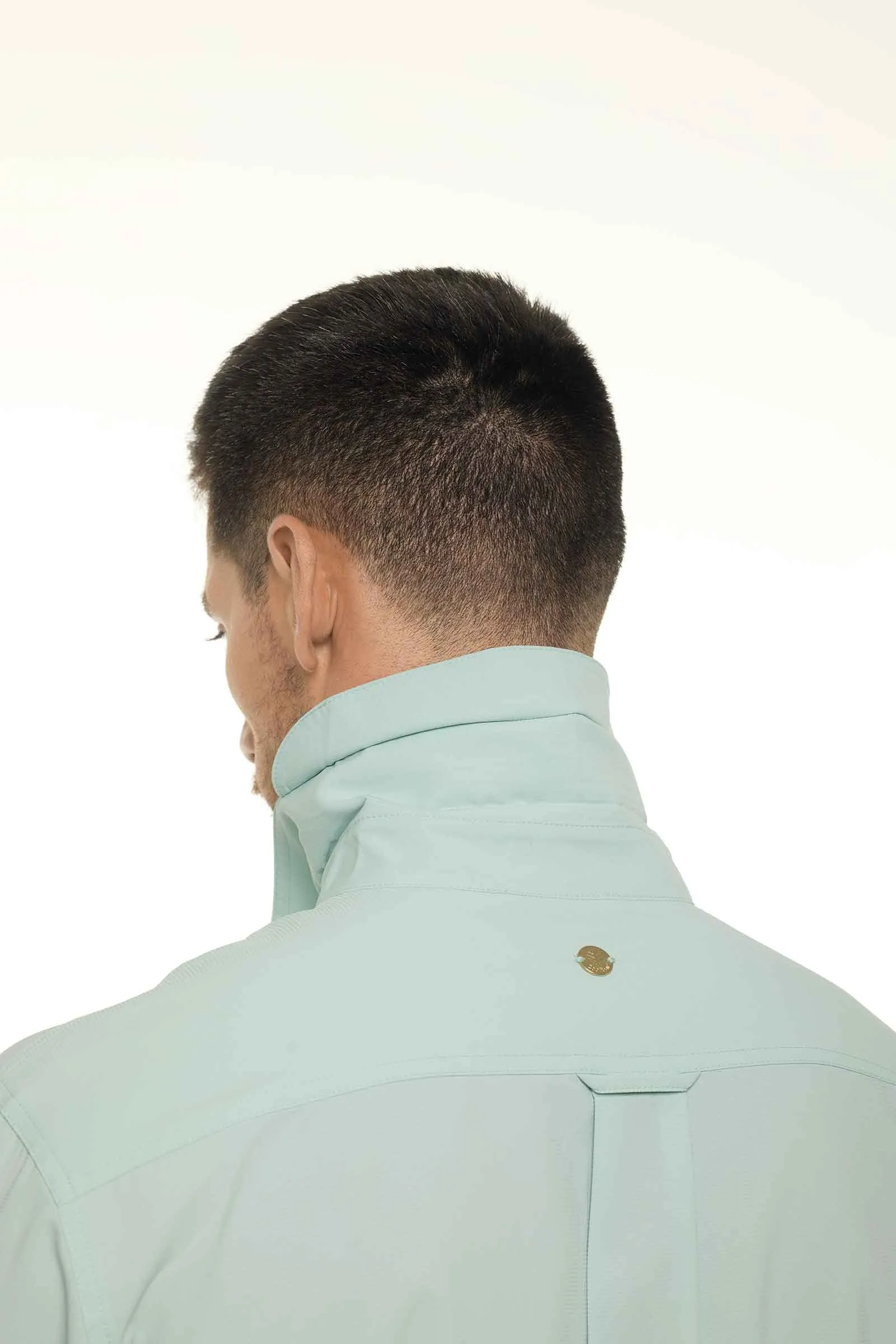 Men's Aricia Sun Shirt  |  Misty Aqua