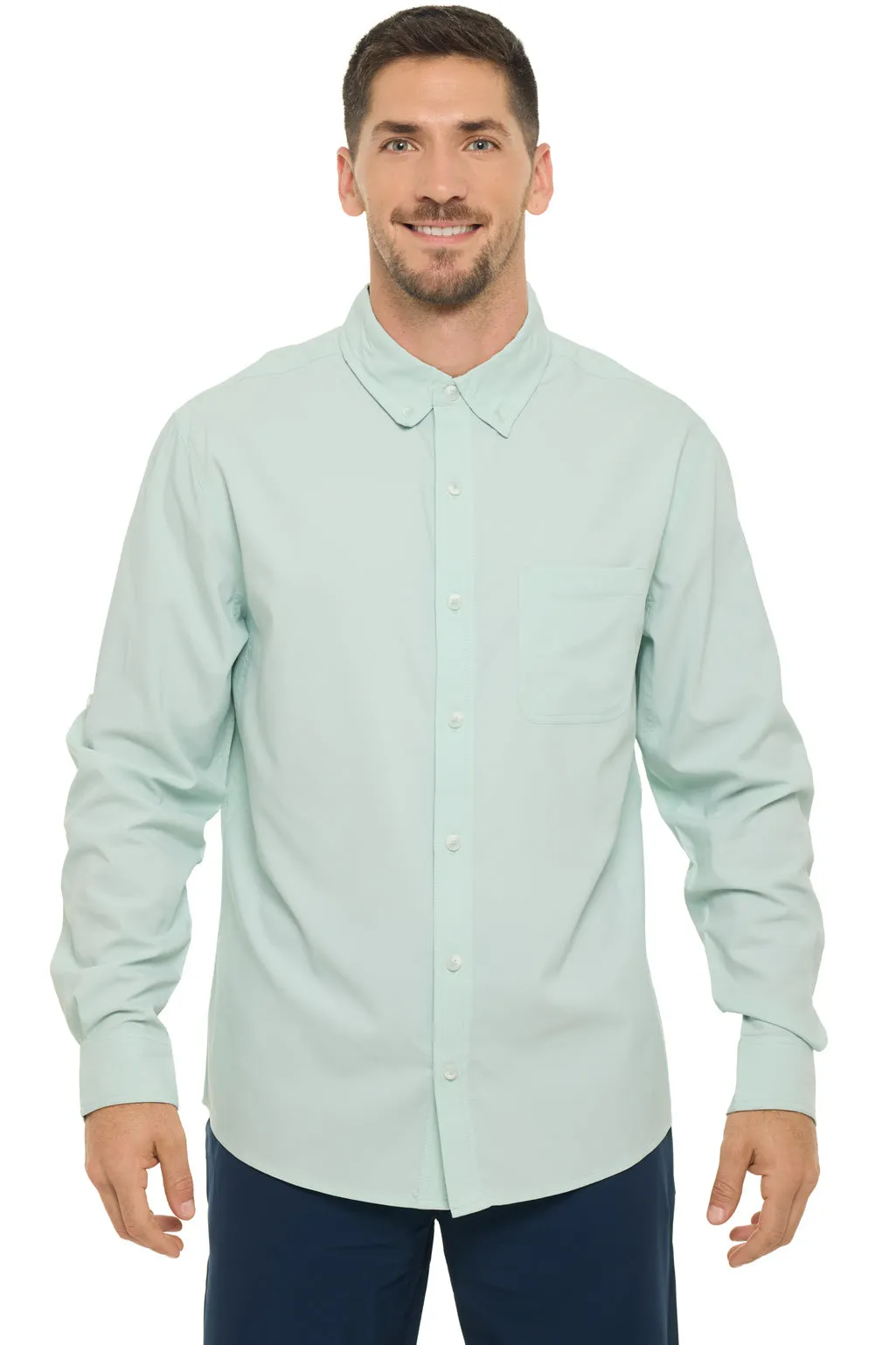 Men's Aricia Sun Shirt  |  Misty Aqua