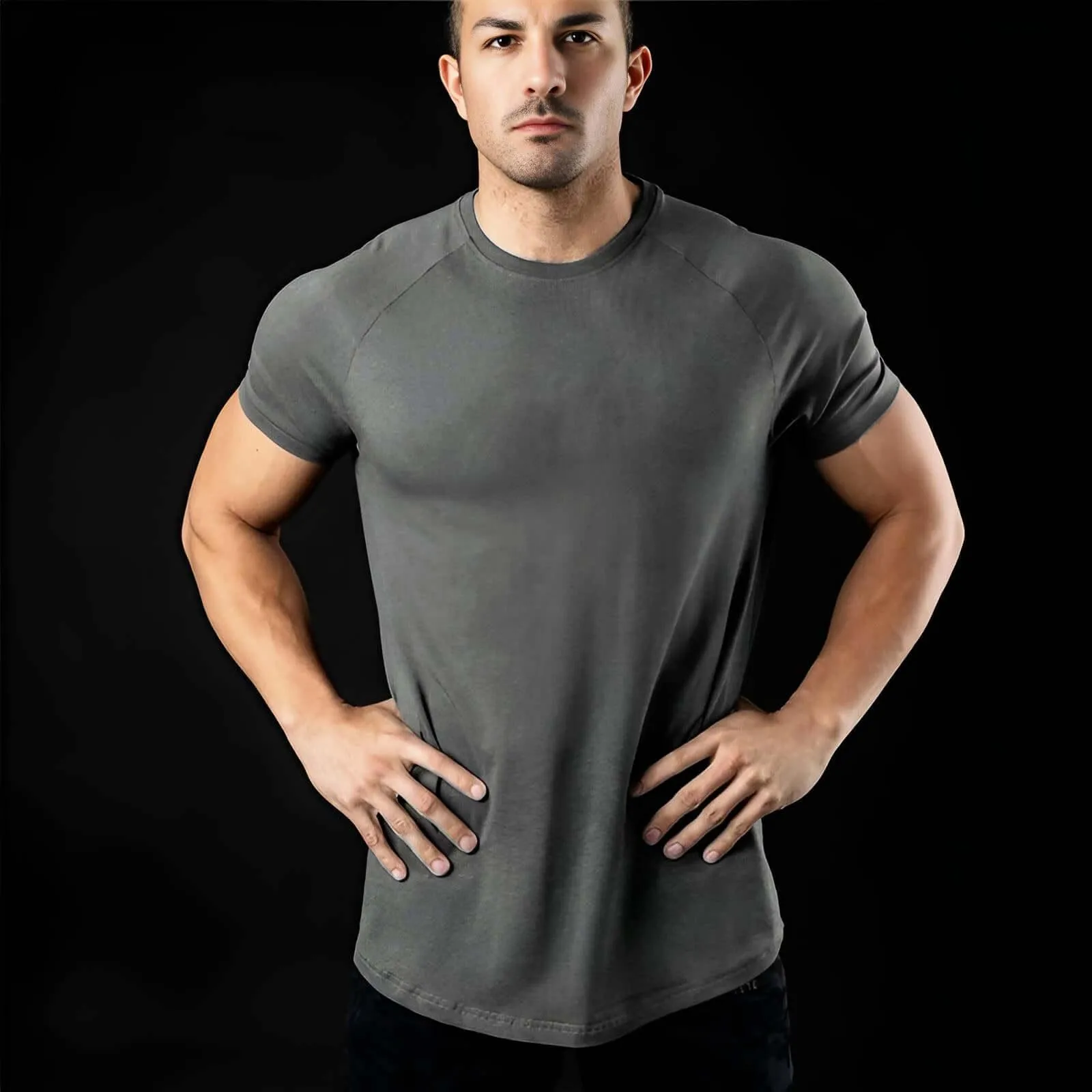 Men's Cotton Fitness T-Shirt Sizes M-2XL